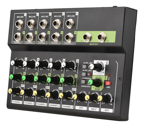 A Mesa Mezcladora De Audio Digital De 10 Canales