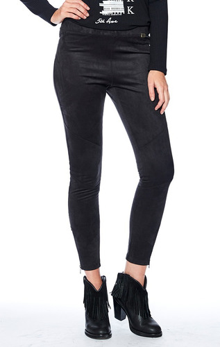 Legging Chupin Estocolmo Mirta Armesto Mujer Suede