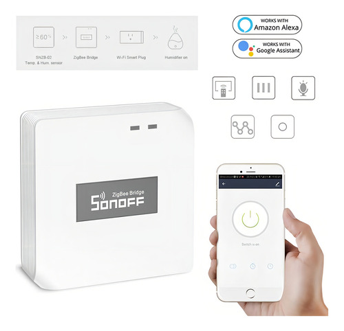 Sonoff Bridge Zigbee Hub Central Automação Inteligente Wifi