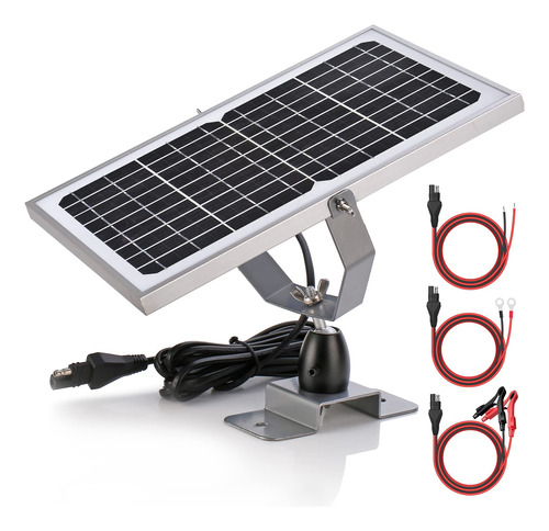 Suner Power 12v Solar Battery Charger Maintainer, Waterproo.