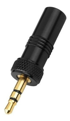 Conector Miniplug 3.5mm Con Rosca, Ideal P/mic Sennheiser