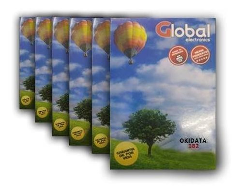 Cinta Genérica Para Okidata Ml 182 Ml 183 Global Pack X 10