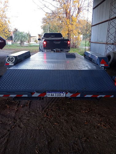 Trailer Auxilio,frenos Eléctricos, Malacate Y Batería