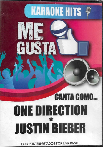 Karaoke Hits Me Gusta - One Direction & Justin Bieber - Dvd