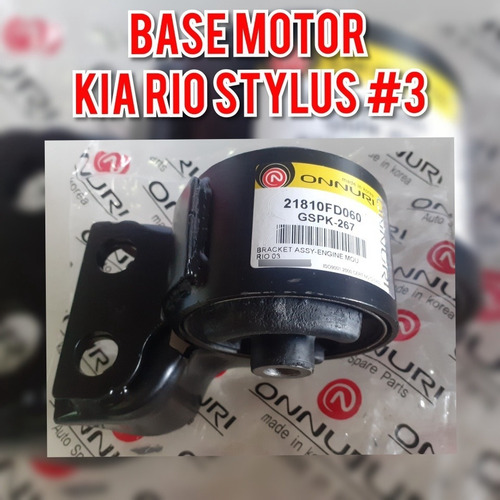 Imagen 1 de 2 de Base Motor Kia Rio Stylus #3