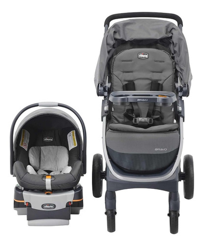Imagen 2 de 9 de Coche Chicco Bravo Duo Con Huevito Keyfit Y Base Creciendo