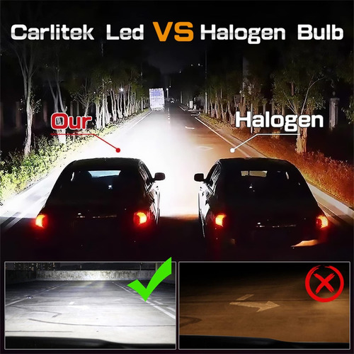 X2 Ampolleta Mini Turbo Led T10 Potente 12000lm 9005/hb3