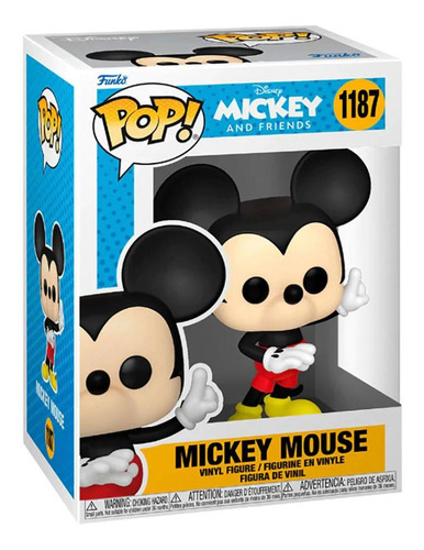 Funko Pop! Disney Mickey Y Sus Amigos Mickey Mouse #1187