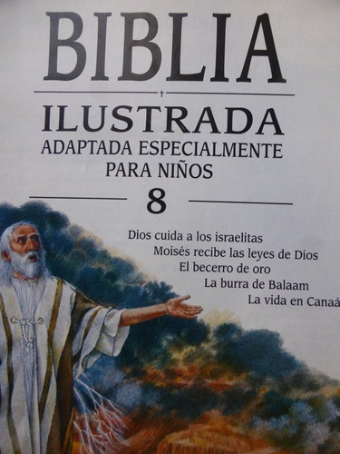 Biblia Ilustrada - Fasciculo 8 - Para Niños - Billiken (Usado)