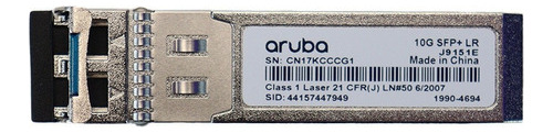 Módulo Óptico Aruba 10g Sm 10km Lc Lr J9151e