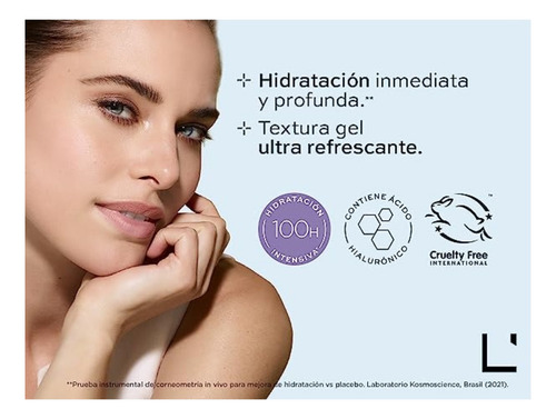 Lbel Hidratante En Gel Concentré Total Con Ácido Hialurónico Tipo De Piel Todo Tipo De Piel