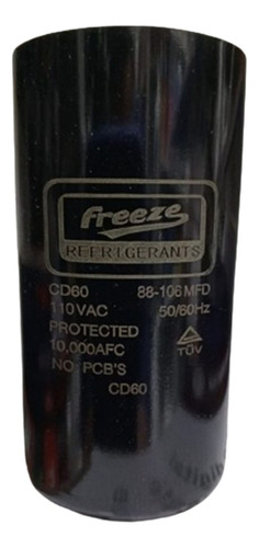 Capacitor De Arranque 110 Vac 88-106 Mfd Tienda Chacaito