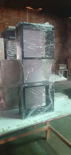 Repisa Flotante Madhier De Cubo Duplex Forrda En Formica