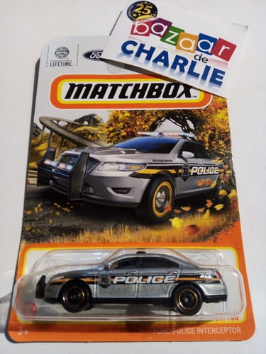 Matchbox | 2023 | 70 Aniv | Ford Police  Interceptor 