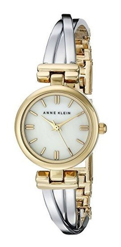 Reloj De Pulsera De Dos Tonos Ak / 1171mptt Para Mujer De An