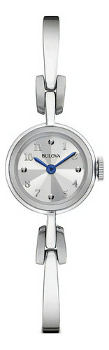 Reloj Bulova Mujer Clasico 96l222 Color de la malla Plateado Color del bisel Plateado Color del fondo Plateado
