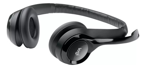 5 Pack Audífonos Logitech H390 Control De Volumen Usb, Negro