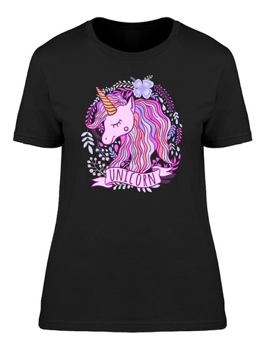 Colorido Unicornio Mágico A La Moda Camiseta De Mujer