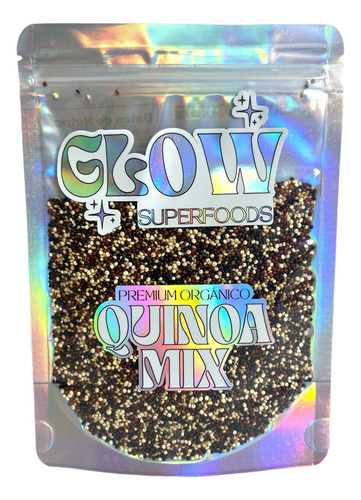 Quinoa Tricolor 100% Organico Usda Glow Superfoods 500 Gr