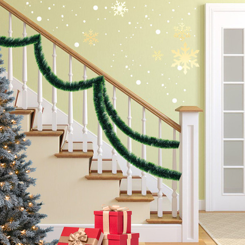 Gaa Decoración Para Árbol De Navidad En T, Tiras De Lana,