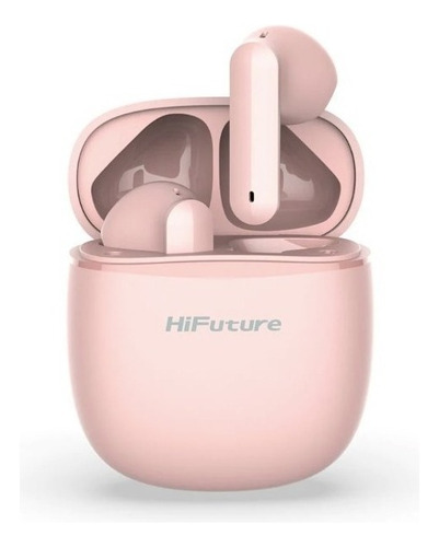 Auriculares in-ear inalámbricos HiFuture ColorBuds Soft Bass Sound Rosa Con Micrófonos