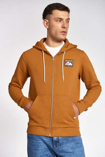 Campera Element Patch Zip Hood Hombre