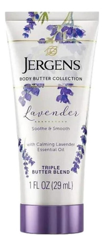  Loção Com Óleos Essencial Jergens Lavender Body Butter 29ml