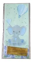 Comprar Bolsas Celofán Baby Shower Niño 50 Piezas Menta\u002F Elefante Baby Shower Niño Elefante Menta