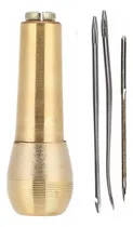 Comprar Coser Cuero Tela Gruesa 3 Agujas Y Tres Agujas De Repuesto