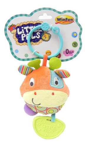 Sonajero Cunero Cabeza De Jirafa Peluche - Winfun