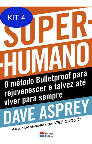 Kit 4 Livro Super-humano