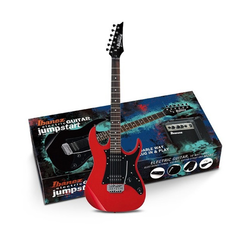  Pack De Guitarra Eléctrica Ibanez Ijrx20u Color Rojo (rd)