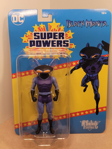 Black Manta(wave 11-figura#53)dc Superpowers-mc Farlane Toys (Usado)