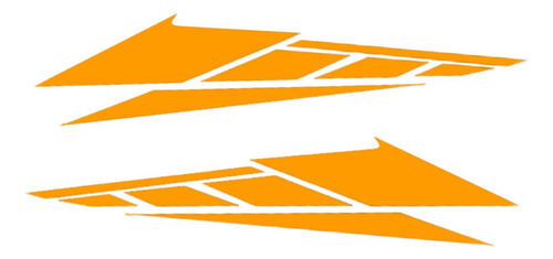 3 Par De Pegatinas Genéricas Para Decoración De Amarillo
