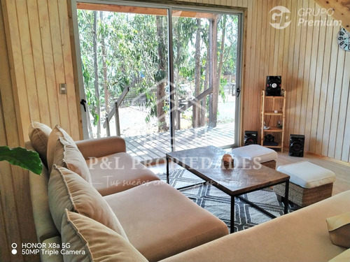 En Arriendo! Bella Parcela Con Casa Camino A Tunquen 3d, 2b