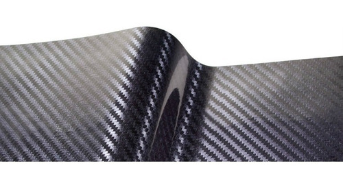 Film Vinilo Fibra Carbono Negro 4d Tuning Auto 1.52x2m