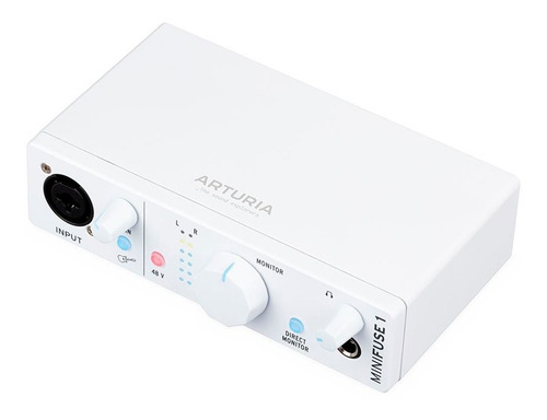 Imagen 5 de 7 de Placa Interfaz De Audio Usb Arturia Minifuse 1 White