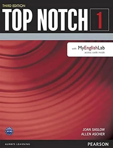 Libro Top Notch 1 Sb With Myenglishlab + Benchmark - 3rd Ed