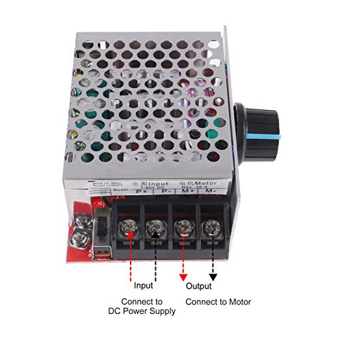 Controlador De Velocidad Del Motor Dc Pwm, 2 Paquetes, ...