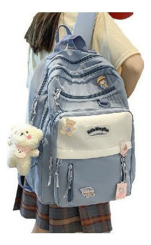 Mochila Kawaii Estilo Coreano Juvenil, Alto Valor Y Linda