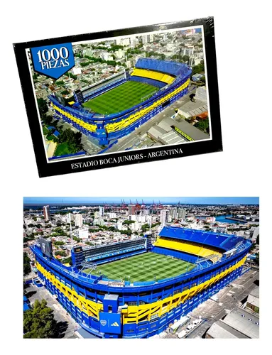 Rompecabeza Puzzle X 1000 Pzs Estadio Boca Juniors Bombonera