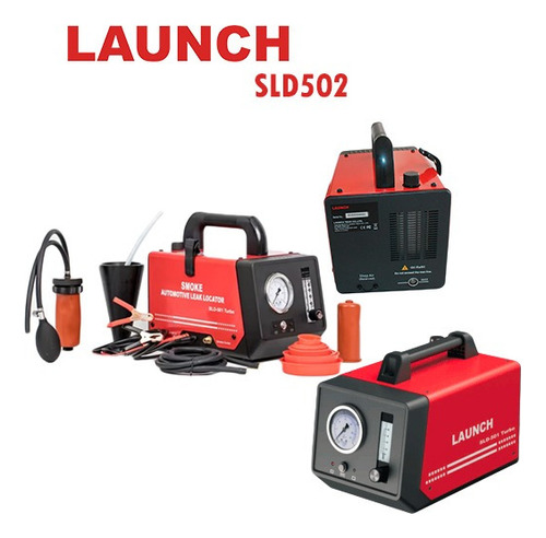 Launch Sld502 Maquina De Humo Automotriz Para Detectar Fugas