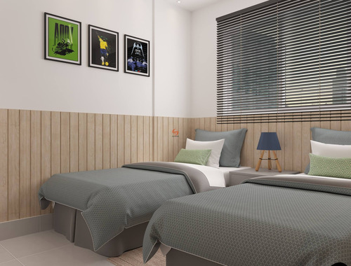 Imagem 10 de 17 de Oportunidade Apartamento 2 Dorms Sendo 1 Suite + Varanda Gourmet, Armário Náutico Praia Grande Ubatuba Sp - Ap00018 - 70259867