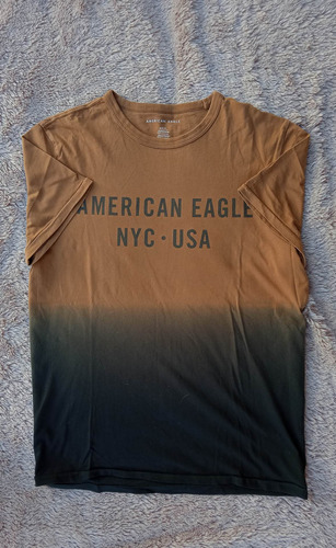 Playera American Eagle Talla M De Caballero Difuminada