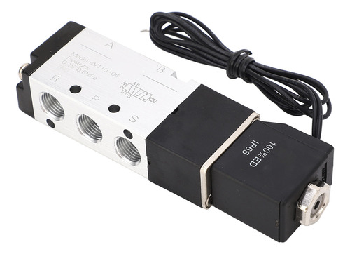 Cable Neumático De Válvula Solenoide, 2 Posiciones, 5 Vías,