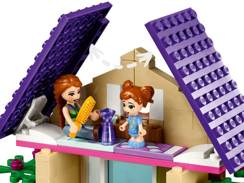 Imagem 6 de 8 de Lego Friends Para Menina Casa Da Floresta 326 Peças - 41679