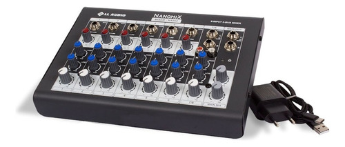 Mesa De Som Mixer Ll 8 Canais Nanomix Na802r Na 802 110/220