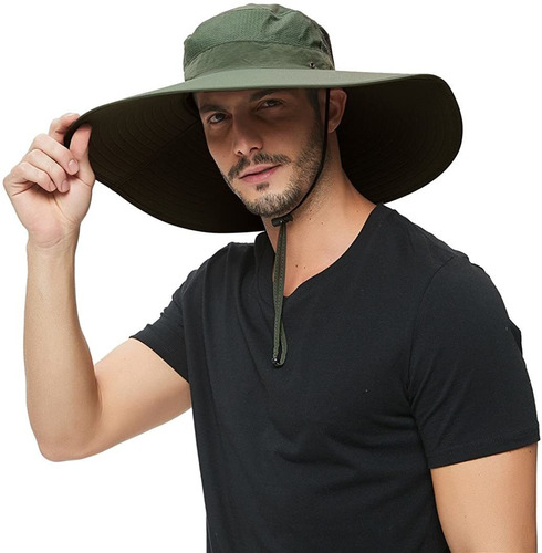 Super Wide Brim Sun Hatupf   Impermeable Bucket Hat Par...