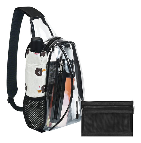 Bolsa De Honda Transparente, Mochila De Hombro Crossbody Apr