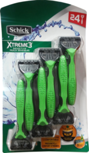 Schick Xtreme - Maquinilla De Afeitar Sensible De 3 Cuchilla